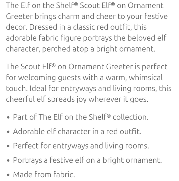 The Elf on the Shelf, Scout Elf Greeter, Blue-Eyed Boy Scout, NWT - Picture 10 of 10
